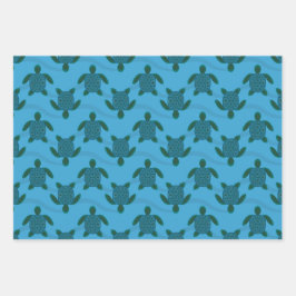 ウミガメ ラッピングペーパーシート