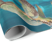 ウミガメ ラッピングペーパー (ロールコーナー)
