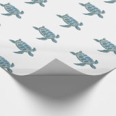 ウミガメ ラッピングペーパー (角)