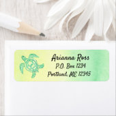 ウミガメ ラベル (インサイチュ)