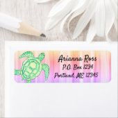 ウミガメ ラベル (インサイチュ)