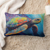 ウミガメ ランバークッション (ブランケット)