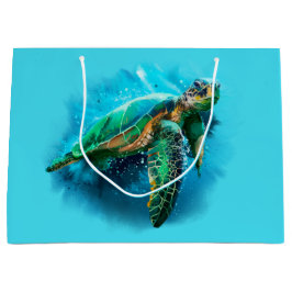 ウミガメ ラージペーパーバッグ