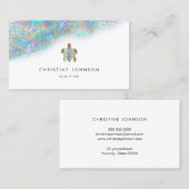 ウミガメ 名刺 (正面/裏面)