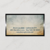 ウミガメ 名刺 (裏面)