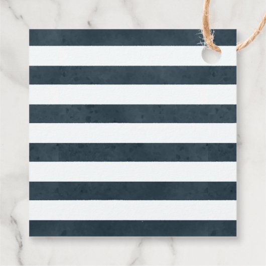 ウミガメ |海ベビーシャワーメッセージカード フェイバータグ (裏面)