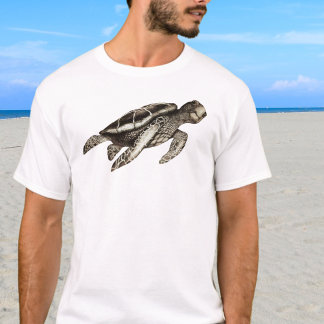 ウミガメ 海好き Tシャツ