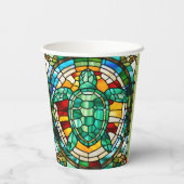 ウミガメ 紙コップ (裏面)