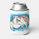 ウミガメ 缶クーラー (缶裏面)