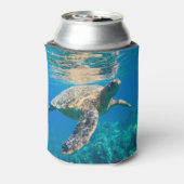 ウミガメ 缶クーラー (缶裏面)