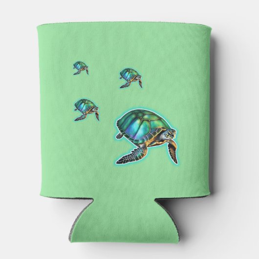 ウミガメ 缶クーラー (裏面)