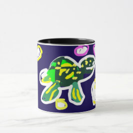 ウミガメ 遊び マグカップ