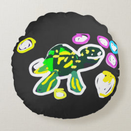 ウミガメ 遊び ラウンドクッション