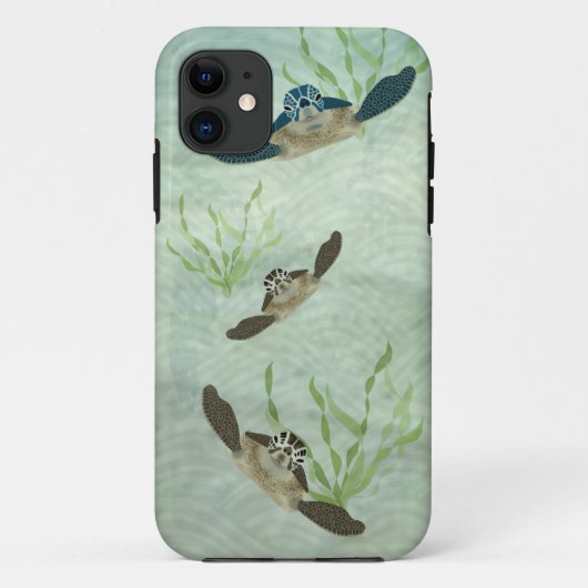 ウミガメ Case-Mate iPhoneケース (裏面)
