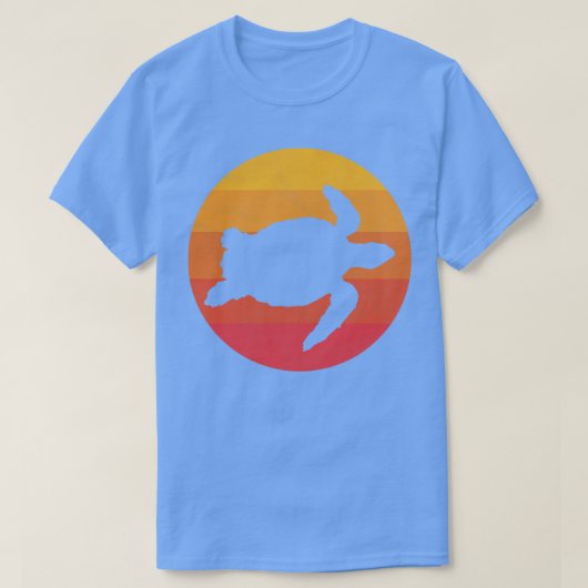 ウミガメ Tシャツ (デザイン正面)