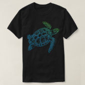 ウミガメ Tシャツ (デザイン正面)