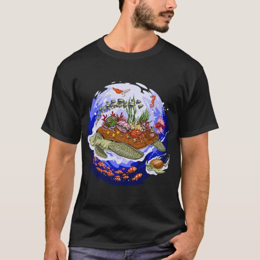 ウミガメ Tシャツ (正面)
