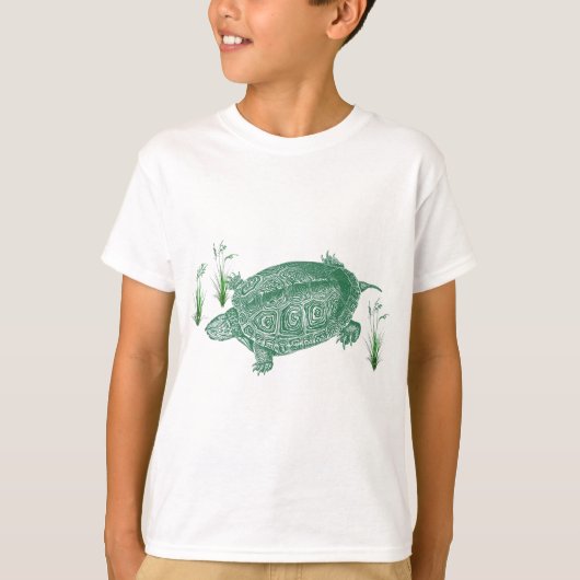 ウミガメ Tシャツ (正面)