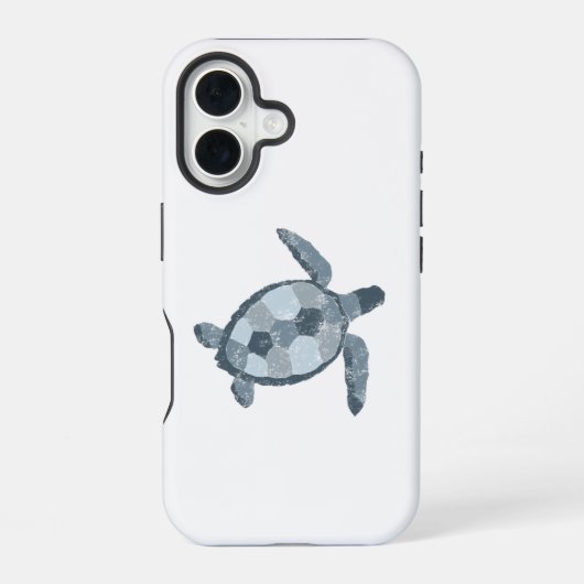 ウミガメiPhoneケース iPhone 16ケース (裏面)