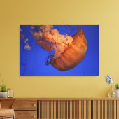 ウミクラゲ キャンバスプリント (インサイチュ (リビング))