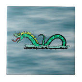 ウミヘビ タイル (正面)