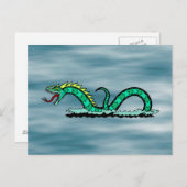 ウミヘビ ポストカード (正面/裏面)