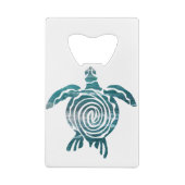 ウミメ救ガメ クレジットカード栓抜き (裏面)