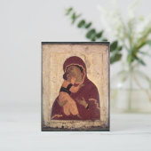 ウミリーニーヴァージンオブワラジミール，モスクールスクール ポストカード (スタンド正面)