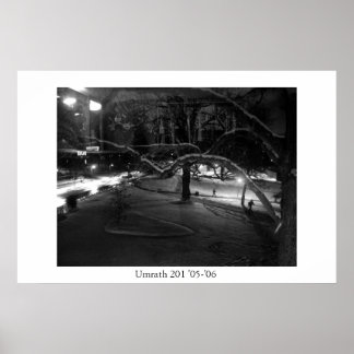 ウムラス2冬の景色 ポスター