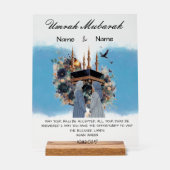 ウムラムバラク アクリルサイン (正面)