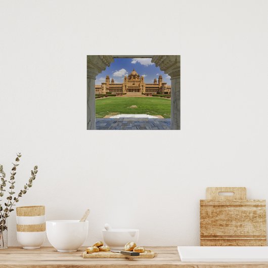 ウメイドバワンパレスホテルのリアビュー、ジョジュプール、 ポスター (キッチン)