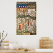 ウメイペルシャ王が次の国に会う中国の ポスター (キッチン)