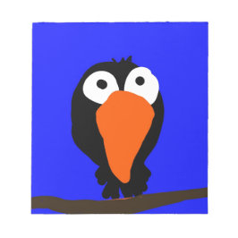 ウラコスケッチブラックバード ノートパッド