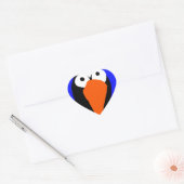 ウラコスケッチブラックバード ハートシール (封筒)