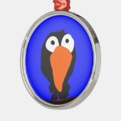 ウラコスケッチブラックバード メタルオーナメント (左)