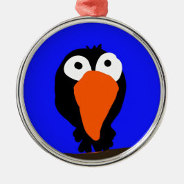 ウラコスケッチブラックバード メタルオーナメント