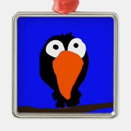 ウラコスケッチブラックバード メタルオーナメント