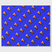 ウラコスケッチブラックバード ラッピングペーパー (フラット)