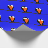 ウラコスケッチブラックバード ラッピングペーパー (角)