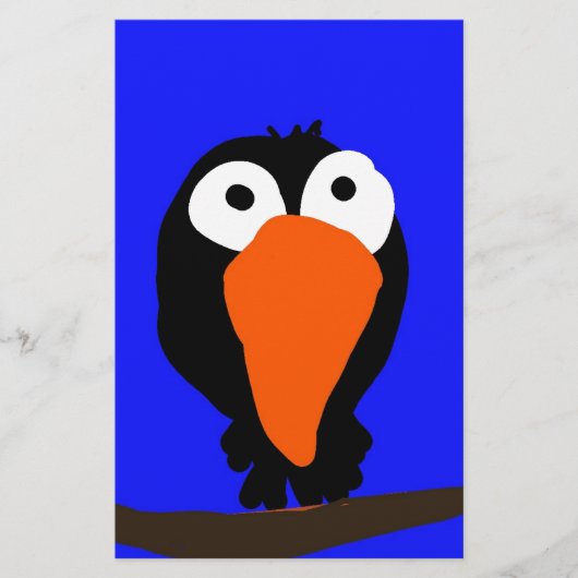 ウラコスケッチブラックバード 便箋 (正面)