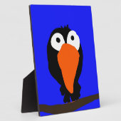 ウラコスケッチ黒鳥 フォトプラーク (側面)