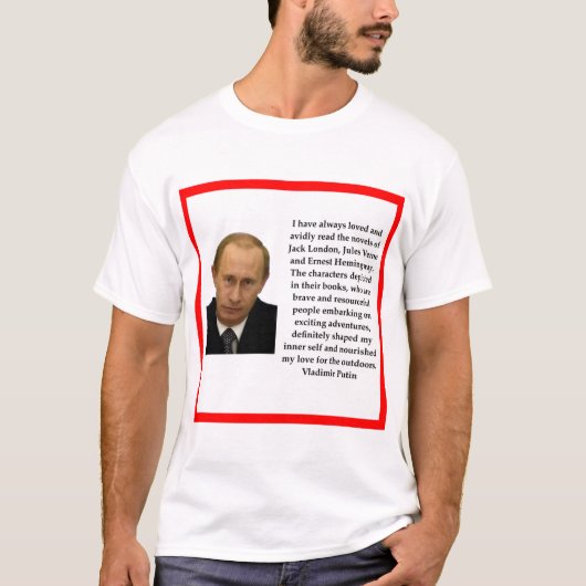 ウラジミルプーチン Tシャツ (正面)