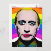 ウラジミロヴィッチプーチン ポストカード (正面/裏面)