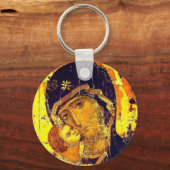 ウラジミールの我々の婦人 キーホルダー (正面)