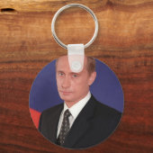 ウラジミールプーチンギア キーホルダー (正面)