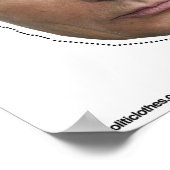 ウラジミールプーチンマスク切り出しポスター ポスター (角)