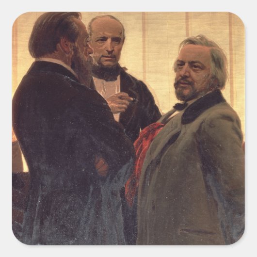 ウラジミール・オドエフスキー スクエアシール (正面)