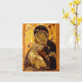 ウラジミール・パスチャの神話集（復活祭） カード (黄色い花)