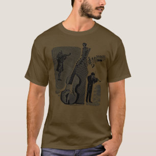 ウラジミール・ファヴォルスキー・ソ連時代のウッドカット Tシャツ