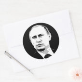 ウラジミール・プーチン ラウンドシール (封筒)